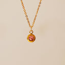 Radiant Birthstone Necklace