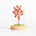 Crystal Tree with Dome Cover – Handcrafted Energy Decor for Home & Office