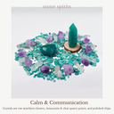 Amazonite Crystal Grid – Calm & Communication
