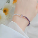 Tranquil Grace Bracelet - Petite Amethyst