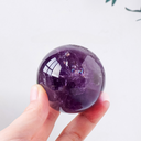 Amethyst Crystal Sphere β Spiritual Growth & Intuition