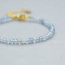 Ocean Breeze Bracelet - Petite Aquamarine