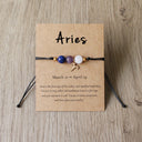 Zodiac Series Braided Bracelet