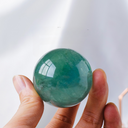 Green Fluorite Crystal Sphere โ Clarity & Renewal