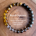 Road Opener Energy Bracelet – Citrine, Obsidian & Tiger's Eye