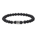 Lava Stone Zodiac Bracelet