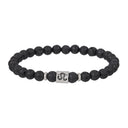 Lava Stone Zodiac Bracelet