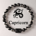 12 Zodiac Sign Crystal Bracelets