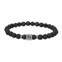 Lava Stone Zodiac Bracelet
