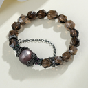 Guardian of Stability Bracelet - Smoky Quartz