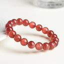 Sweet Harmony Bracelet - Premium Strawberry Quartz