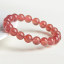 Sweet Harmony Bracelet - Premium Strawberry Quartz