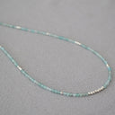 Ocean’s Whisper Aquamarine Necklace