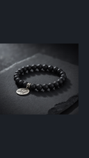 Lava-stone zodiac bracelet — mobile hero background