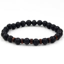 Labradorite • Lava Stone • Hematite Bracelet – Energy & Protection