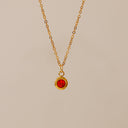 Radiant Birthstone Necklace