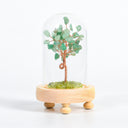 Crystal Tree with Dome Cover – Handcrafted Energy Decor for Home & Office