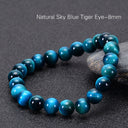 Premium Sky Blue Tiger Eye Bracelet