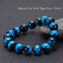 Premium Sky Blue Tiger Eye Bracelet