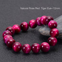 Premium Rose Red Tiger Eye Bracelet