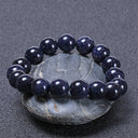 Premium Blue Sandstone Bracelet – Starry Night Energy