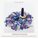 Sodalite Crystal Grid – Clarity & Creativity