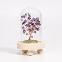 Crystal Tree with Dome Cover – Handcrafted Energy Decor for Home & Office