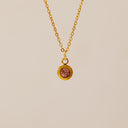 Radiant Birthstone Necklace