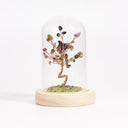 Crystal Tree with Dome Cover – Handcrafted Energy Decor for Home & Office