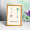 Four Seasons Crystal Tree Frame
