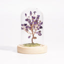 Crystal Tree with Dome Cover – Handcrafted Energy Decor for Home & Office