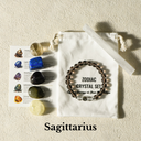 Zodiac Energy Crystal Set With Bracelet