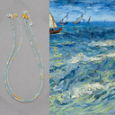 Ocean’s Whisper Aquamarine Necklace