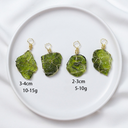 Cosmic Transformation & Higher Consciousness - Moldavite Tektite Pendant