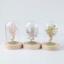 Crystal Tree with Dome Cover – Handcrafted Energy Decor for Home & Office