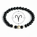 Zodiac Shield – Obsidian Zodiac Protection Bracelet