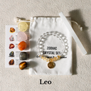 Zodiac Energy Crystal Set With Clear Quartz Bracelet