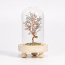Crystal Tree with Dome Cover – Handcrafted Energy Decor for Home & Office