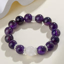 Dream Seeker Bracelet (Amethyst & Phantom Quartz)