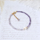 Tranquil Grace Bracelet - Amethyst