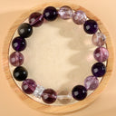 Guardian's Insight Bracelet (Amethyst & Azeztulite)