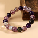 Guardian's Insight Bracelet (Amethyst & Azeztulite)