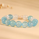 Serene Essence Bracelet (Aquamarine & Moonstone)