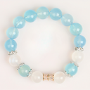 Serene Essence Bracelet (Aquamarine & Moonstone)