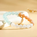 Serene Glow Bracelet (Aquamarine, Sunstone, White Moonstone)