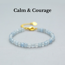 Ocean Breeze Bracelet - Petite Aquamarine