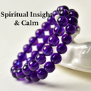 Mystic Dreamer's Bracelet - Premium Amethyst