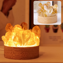 Luminara Crystal Cluster Night Light