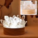 Luminara Crystal Cluster Night Light