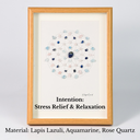 Crystal Grid Frame – Energy Manifestation Decor
